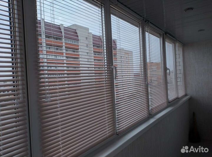 Установка жалюзи