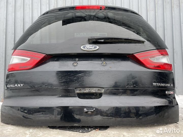 Ford galaxy крышка багажника