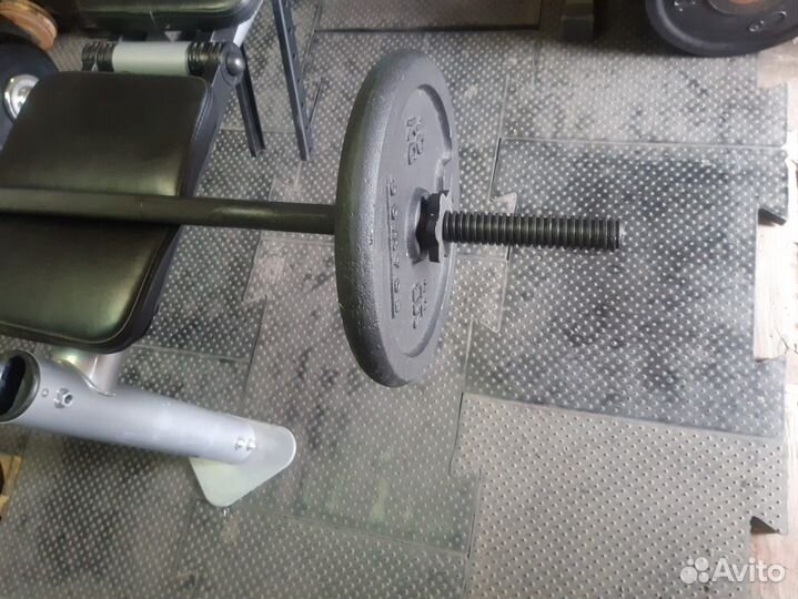 Штанга и стойка