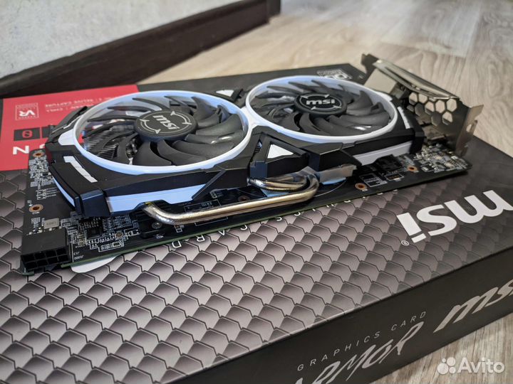 Видеокарта оригинал AMD RX580 8 GB