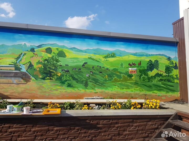 Художник роспись стен