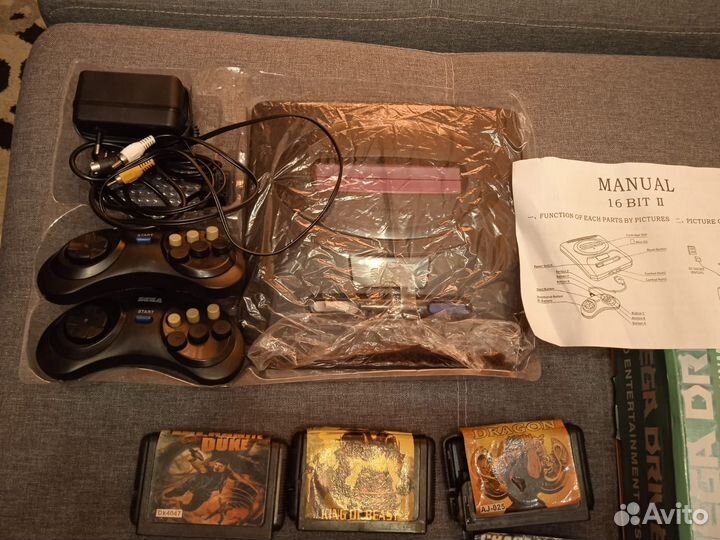 Игровая приставка sega mega drive 2