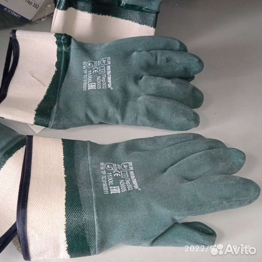 Перчатки нитрилов 11 крага