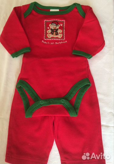 Костюм новогодний, 0-3 месяца