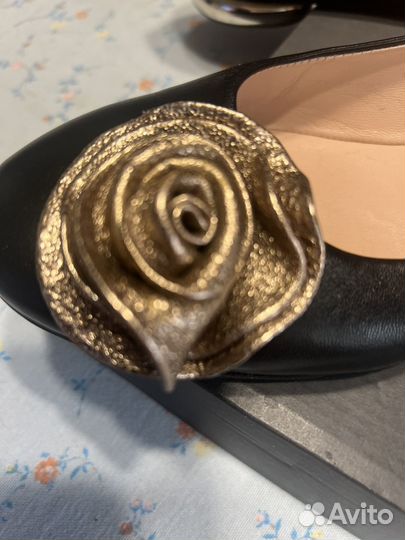 Балетки натуральная кожа Италия 39 раз