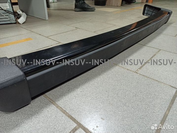 Бампер стальной окрашенный Нива задний