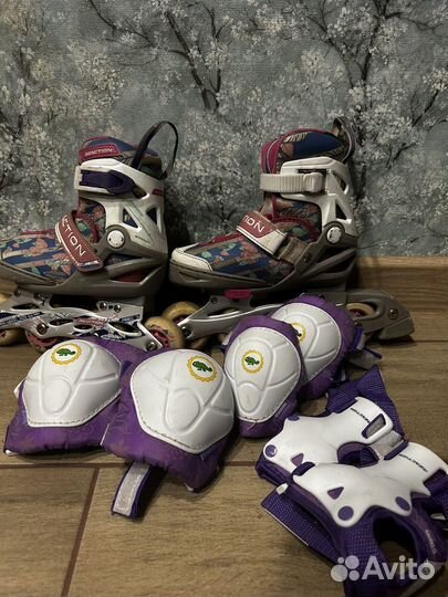 Коньки детские раздвижные