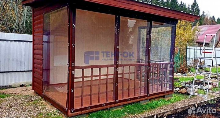 Мягкие окна для террас