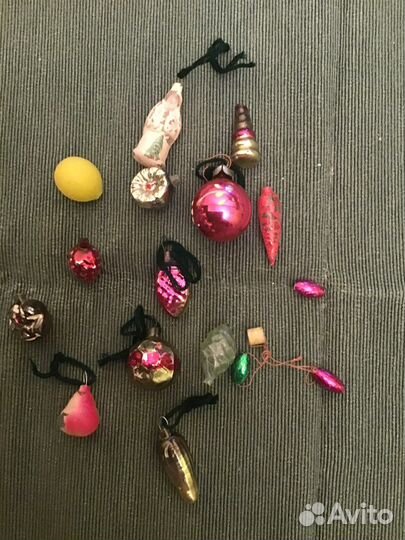 Елочные игрушки СССР