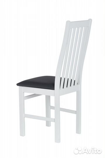 Стул кантри белый/эк. Линкольн 012 графит