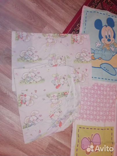 Постельное белье в детскую кроватку