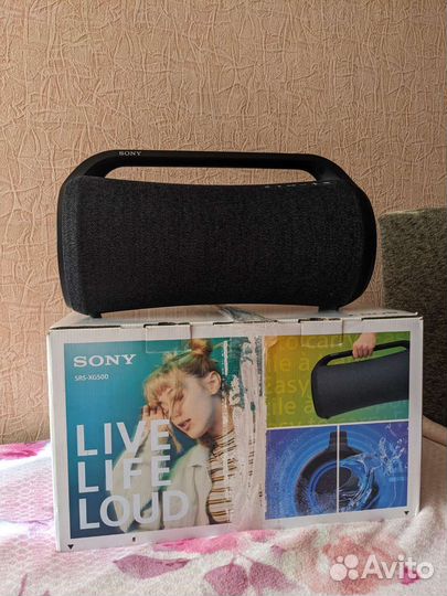 Портативная колонка bluetooth sony