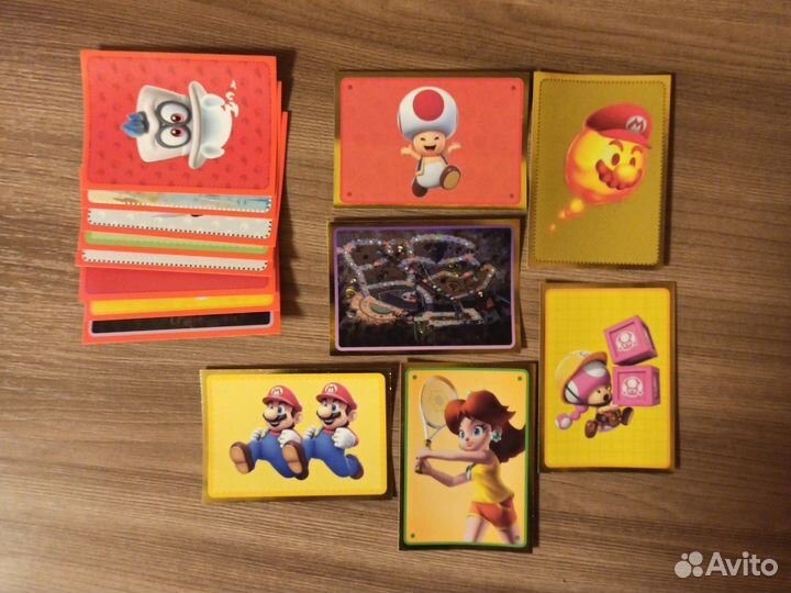 Наклейки Super Mario Panini