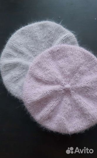 Берет из пуха норки