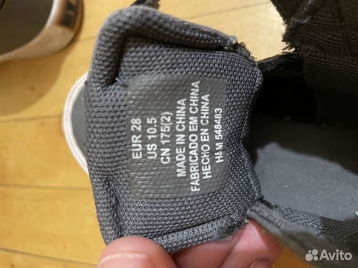 Кеды (ботинки) h&m 28 размер