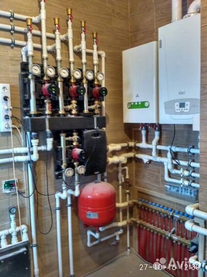 Промывка наладка отопления