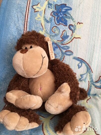 Обезьянка мягкая ирушка