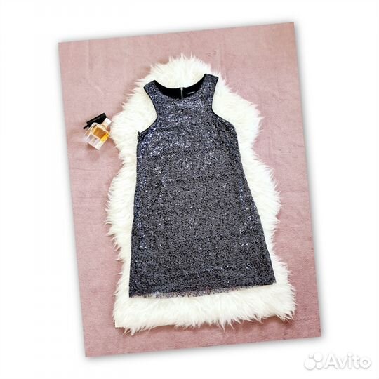 Платье с пайетками 42 Mango