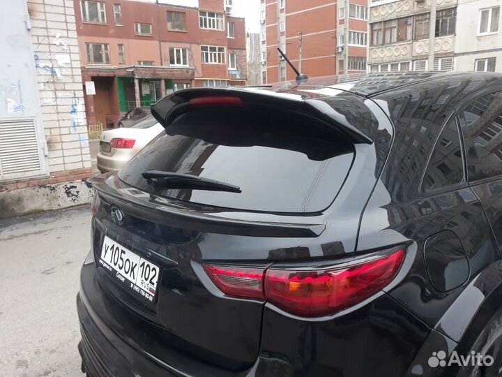 Спойлер infiniti fx35 fx37 fx50 fx30d (нижний)