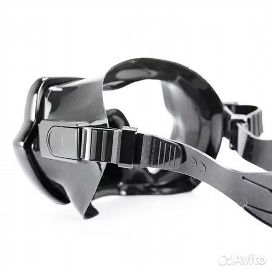 Широкообзорная маска для дайвинга Mk-600 Black