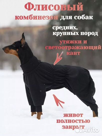 Комбинезон для собак