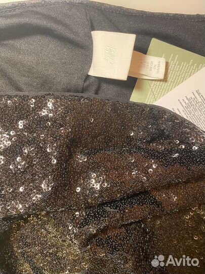 Платье с паетками h&m, новое, размер S, M