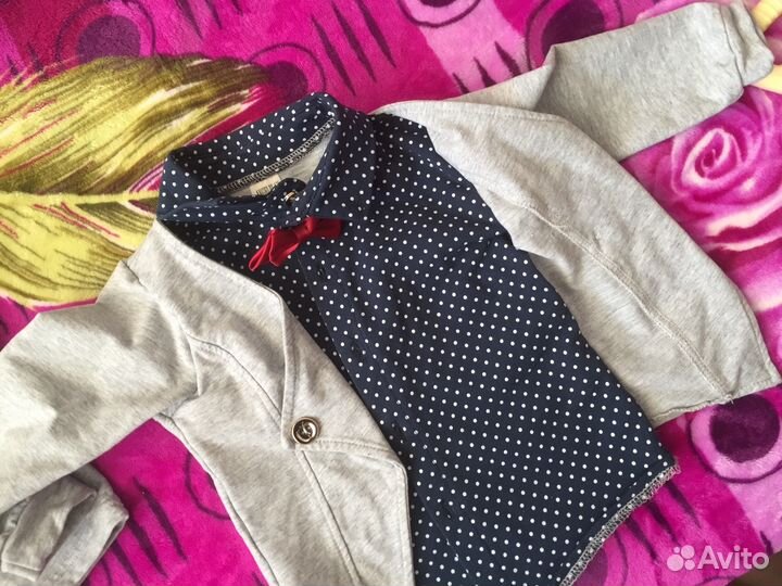 Костюм джентельмена на мальчика на 1-2 года