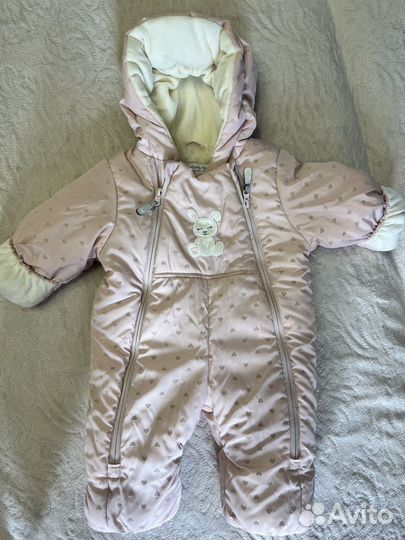 Зимний комбинезон для девочки