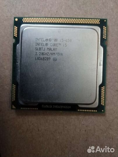 Процессор Intel core i5 650 3.2 ghz