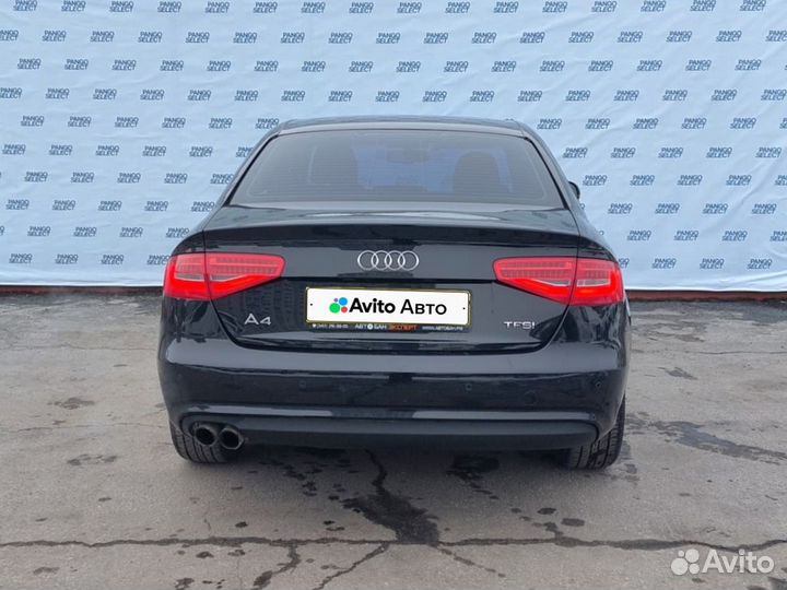 Audi A4 1.8 CVT, 2014, 130 000 км