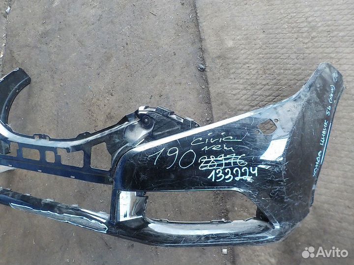 Бампер передний Honda civic 5d