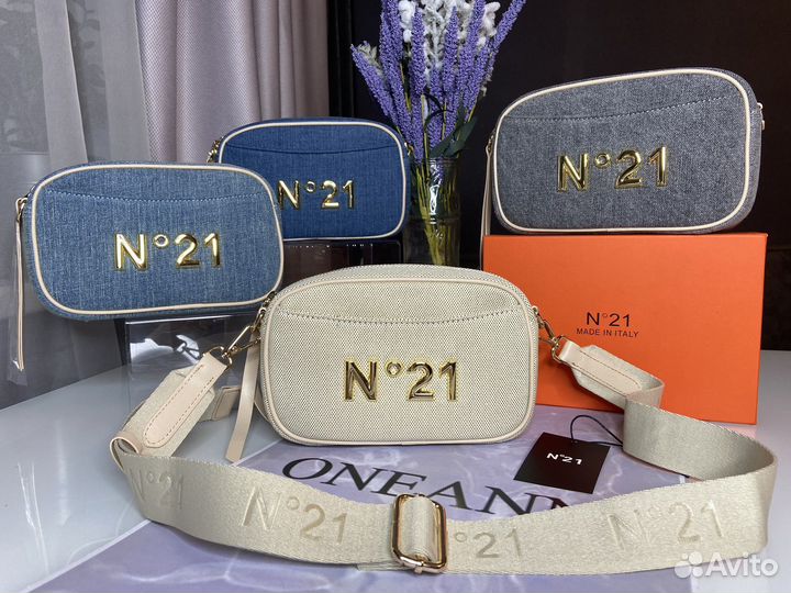 Сумка n21 кроссбоди джинса новинка