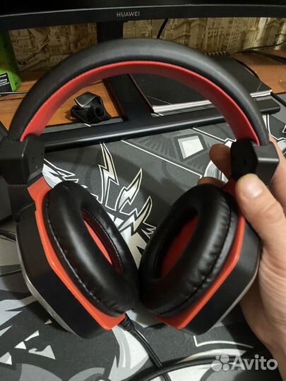 Игровые наушники с микрофоном