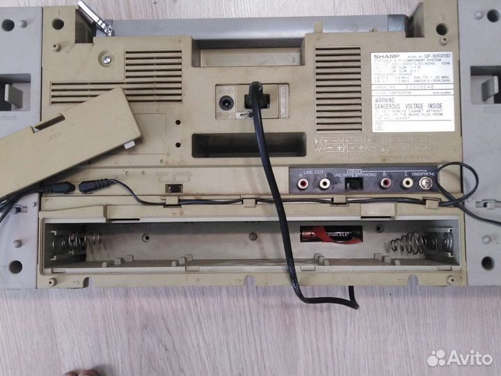 Магнитофон sharp