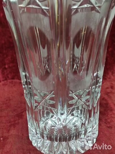 Хрустальная Ваза Германия Высота 25 См