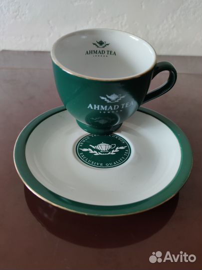 Чайная пара кружки блюдца Ахмад ahmad TEA