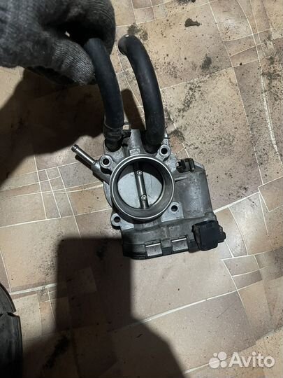 Дроссельная заслонка Кия Рио 3 Хундай Солярис