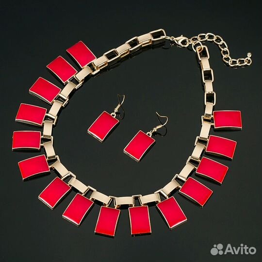 Ожерелье+серьги