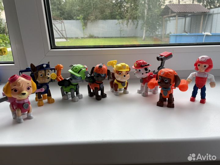 Щенячий патруль фигурки