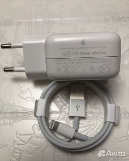Зарядка для iPhone и iPad (комплект) Оригинал