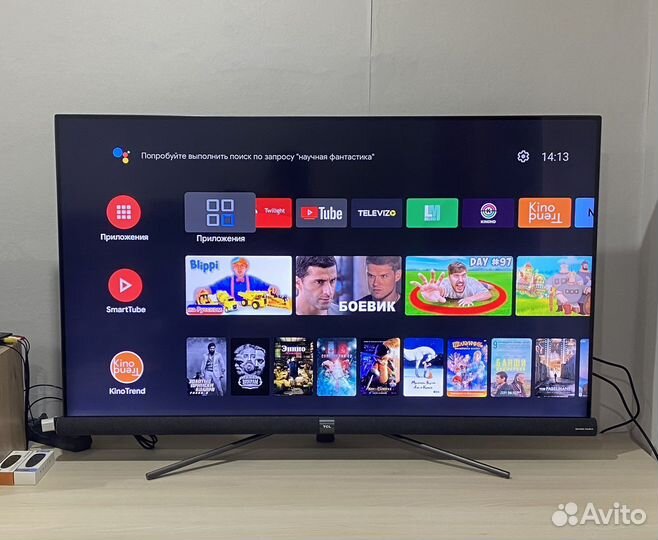 Смарт тв приставка Android TV (прошита, настроена)