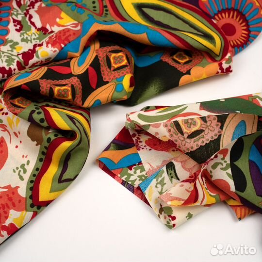 Отрез ткани штапель