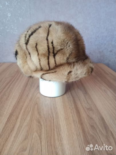 Шапка кепка женская норковая