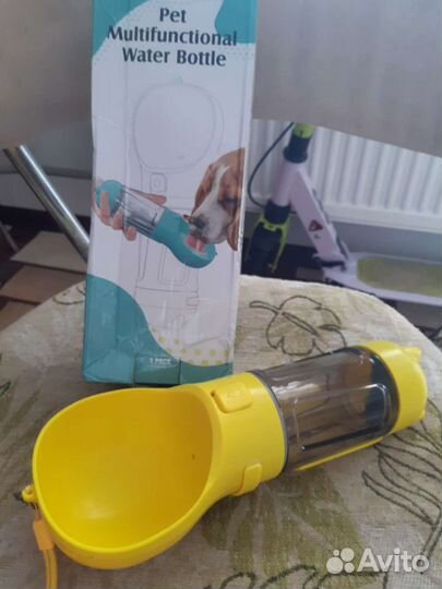 Поилка для собак дорожная