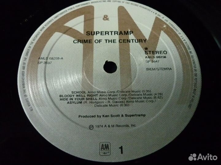 LP Supertramp 74