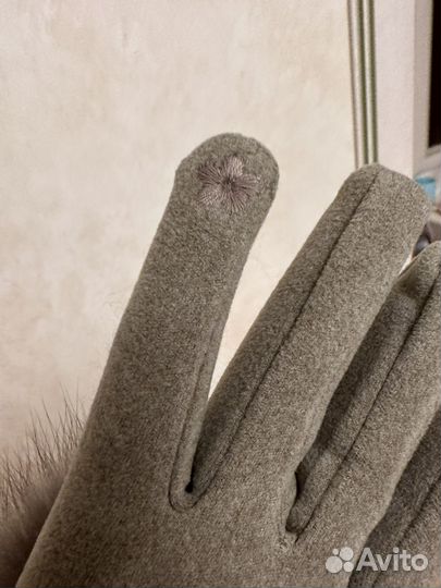 Новые перчатки с соболем