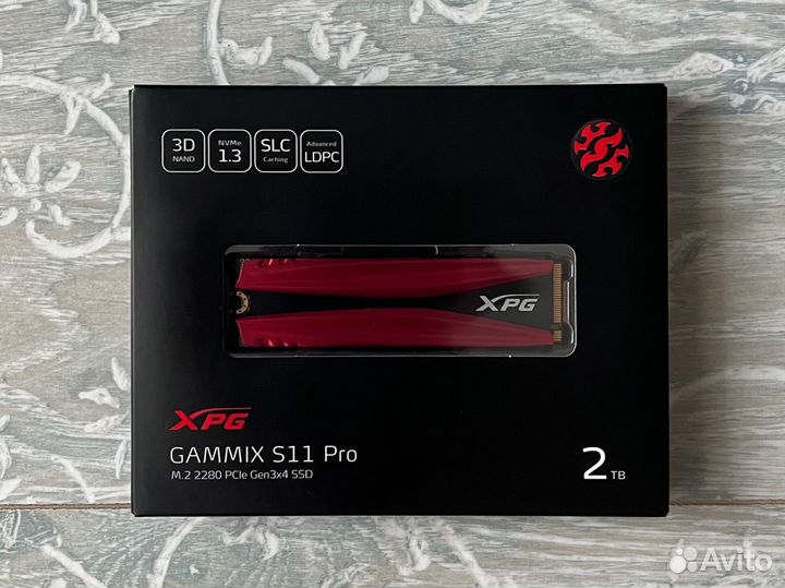 SSD накопитель Adata XPG 2TB (M2, NVMe) - новый