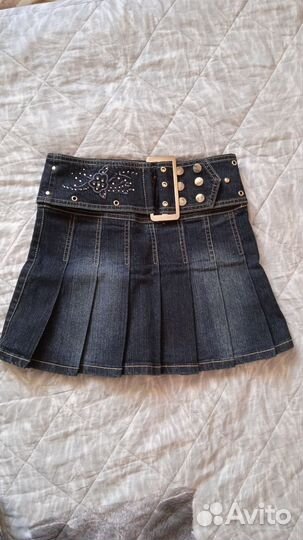 Юбка джинсовая