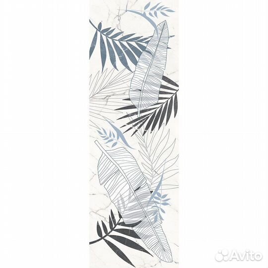 Керамогранит Керамин Спарк 1 серый декор 900х300х10,5 мм (5 шт.1,35 кв.м)