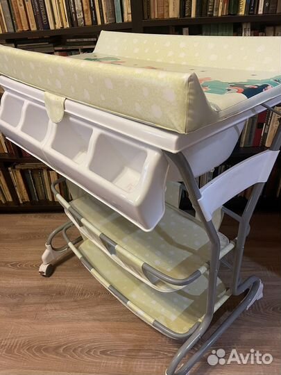 Пеленальный столик с ванночкой